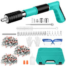Pistola Fijadora Concreto Pro + Clavos + LLentes + Guantes + Envio gratis